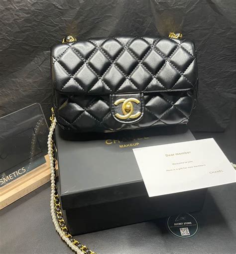 chanel makeup bag cheap|chanel makeup bag free gift.